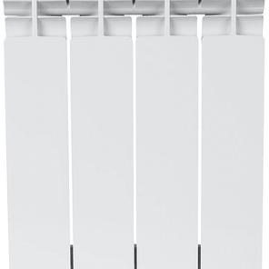 ROMMER Optima 500 4 секции радиатор алюминиевый (RAL9016)